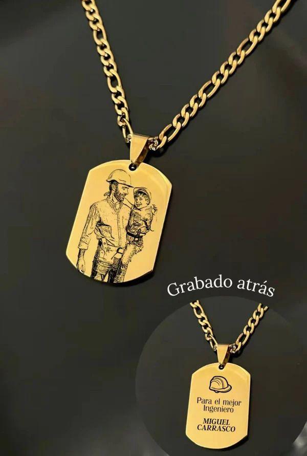 COLLAR CON FOTO INTERNA PERSONALIZADA