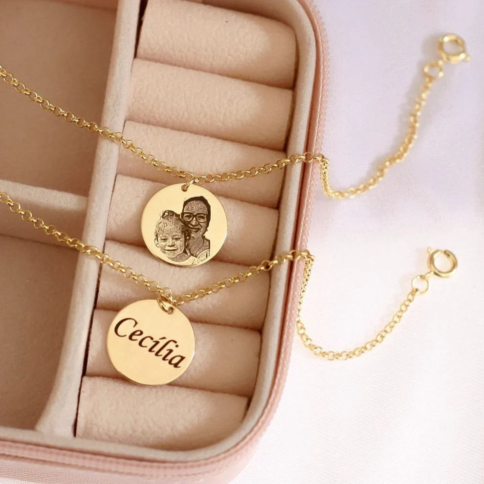COLLAR CON FOTO INTERNA PERSONALIZADA