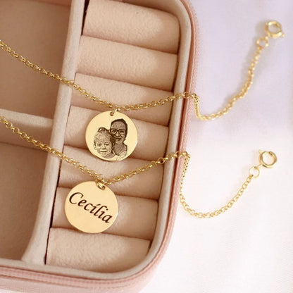 COLLAR CON FOTO INTERNA PERSONALIZADA