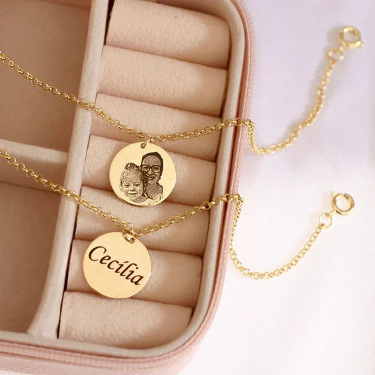 COLLAR CON FOTO INTERNA PERSONALIZADA
